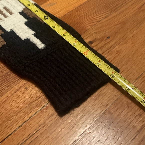 Old Navy - Slouchy Fair Isle V-Neck Tunic Sweater - Size Small - Lightly Worn - Picture 6 of 7